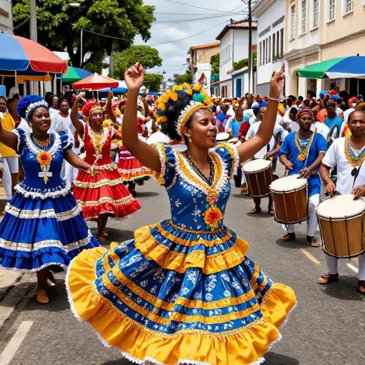 Cortejo Afro: Uma Celebração da Cultura Baiana