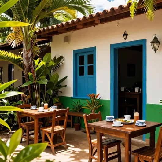 Dois Cafés Sabor e Arte: Um Refúgio de Sabor e Criatividade na Bahia Dois Cafés Sabor e Arte: Um Refúgio de Sabor e Criatividade na Bahia