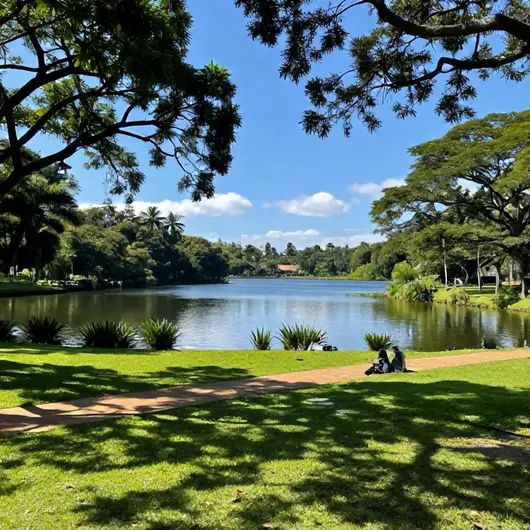 Explorando o Parque Municipal da Lagoa Azul